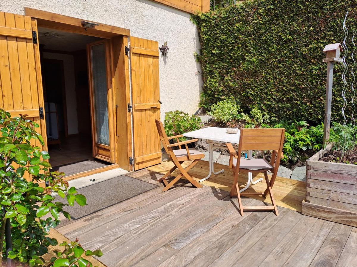 A4 Km De Megeve Tres Joli Studio Avec Jacuzzi ,Vue Sur Les Montagnes Au Calme 프라즈쉬아를리 외부 사진