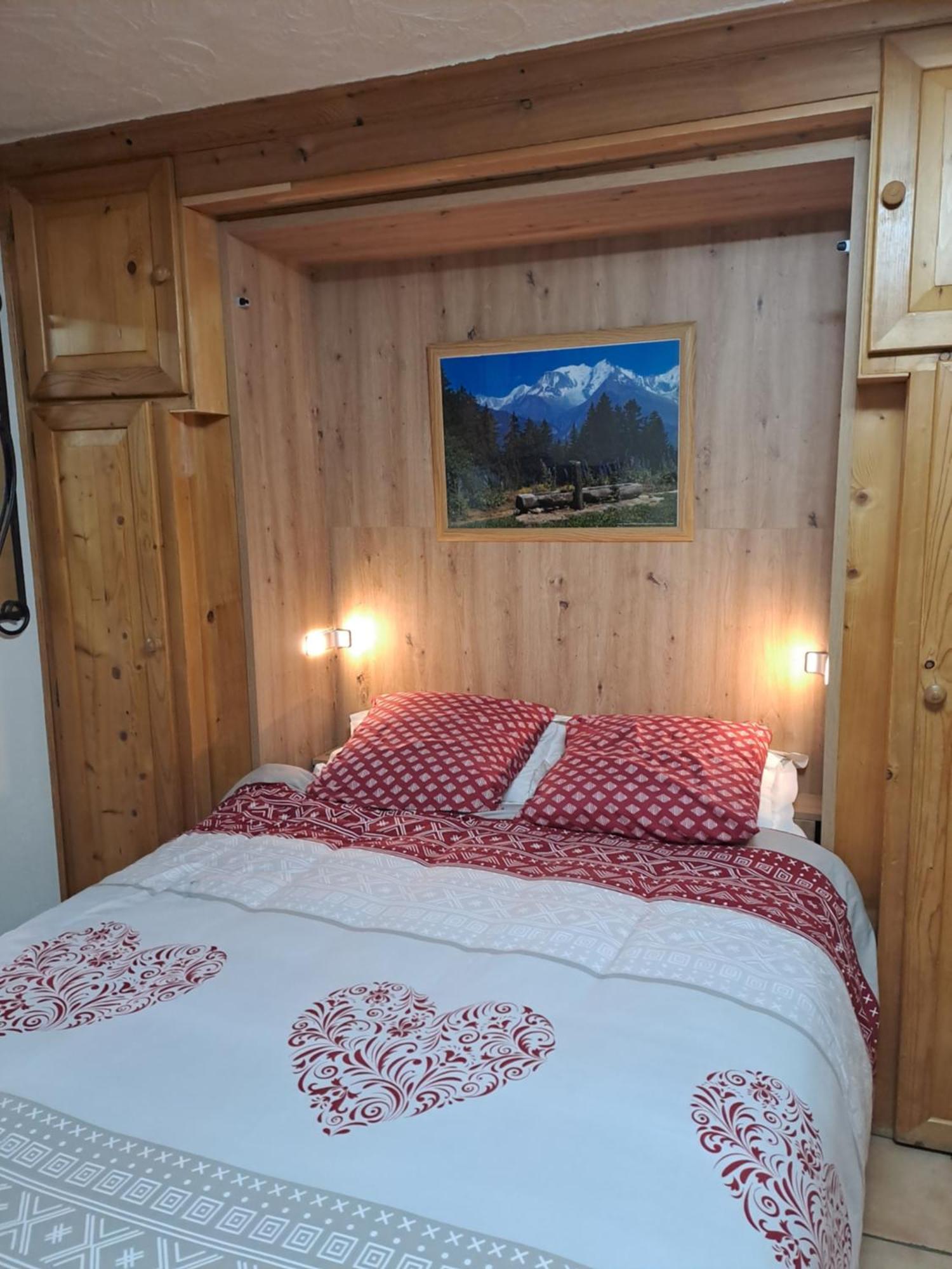 A4 Km De Megeve Tres Joli Studio Avec Jacuzzi ,Vue Sur Les Montagnes Au Calme 프라즈쉬아를리 외부 사진